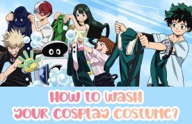 Properly washing your cosplay costume