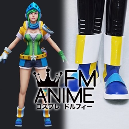 League of Legends Arcade Riven Skin boots cosplay shoes custom made