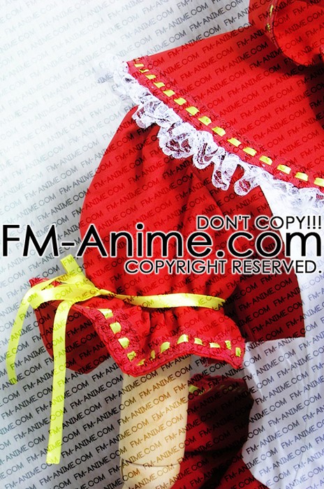 Vocaloid Hatsune Miku Project Diva Mikuzukin Cosplay Costume Red Riding Hood