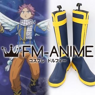 Fairy Natsu Oracion Seis arc Cosplay Shoes Boots