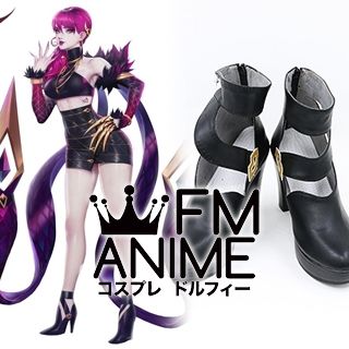 League of Legends K/DA Evelynn Virtual K-pop Band Cosplay High-heeled Shoes