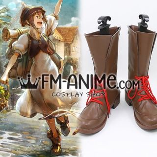 Octopath Traveler Tressa Colzione Cosplay Shoes Boots