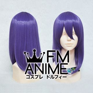 45cm Pageboy Xereus Purple Cosplay Wig
