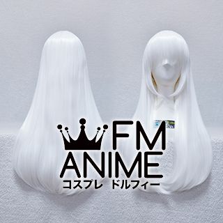 60cm Pageboy White Cosplay Wig