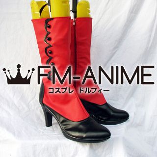 Black Butler Angelina Dalles / Madame Red Cosplay Shoes Boots
