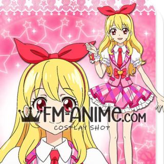 Aikatsu! Ichigo Hoshimiya Stage Coord Cosplay Costume