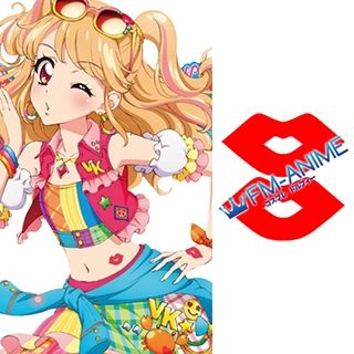 Aikatsu! Mikuru Natsuki Lip Cosplay Tattoo Stickers