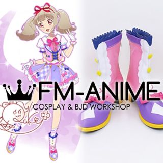 Aikatsu on Parade! Raki Kiseki Cosplay Shoes Boots