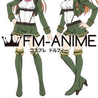 Anti-Magic Academy: The 35th Test Platoon Ouka Ootori Cosplay Shoes Boots