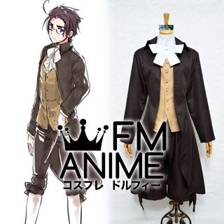 Axis Powers Hetalia Roderich Edelstein (Austria) 18th Century Cosplay Costume