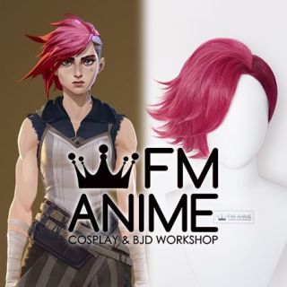 Arcane League of Legends VI Cosplay Wig