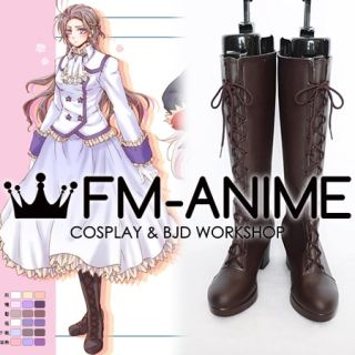 Axis Powers Hetalia Austria Female Cosplay Shoes Boots