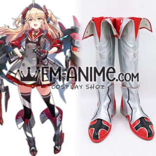 Azur Lane Admiral Hipper Cosplay Shoes Boots
