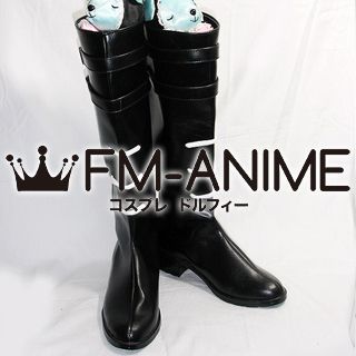 V Singer Rin Secret Police Cosplay Shoes Boots