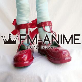 Puella Magi Madoka Magica Madoka Kaname Cosplay Shoes