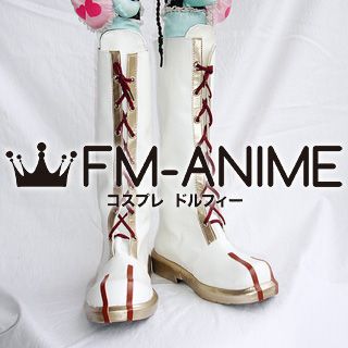 Puella Magi Madoka Magica Kyubey Personified Cosplay Shoes Boots