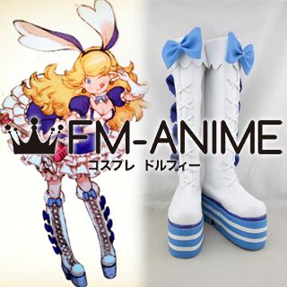 Bravely Default Praline A La Mode Cosplay Shoes Boots (Heel 8cm)