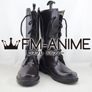 Final Fantasy XIII-2 Serah Farron (Summoner's Garb) Cosplay Shoes Boots (Dark Brown)