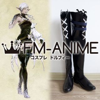 Final Fantasy XIV Elezen (Female) Cosplay Shoes Boots