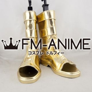 Gold Ninja Cosplay Shoes Boots
