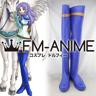 Fire Emblem: Rekka no Ken Florina Cosplay Shoes Boots