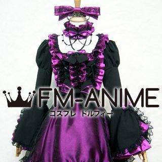 Black & Pink Punk Dress Cosplay Costume
