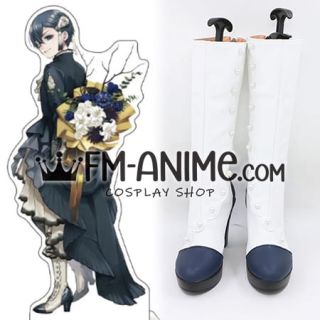 Black Butler Ciel Phantomhive G-Fantasy Museum 30th Anniversary Cosplay Shoes Boots