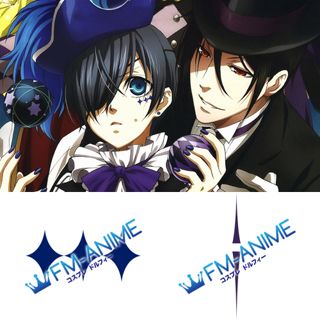 FM-Anime – Black Butler Ciel Phantomhive / Sebastian Michaelis Circus  Cosplay Tattoo Stickers