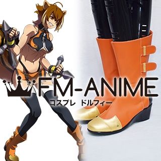 BlazBlue Makoto Nanaya Cosplay Shoes Boots