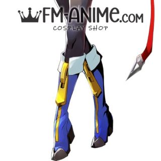 Blazblue Noel Vermillion New Outfit Cosplay Shoes Boots
