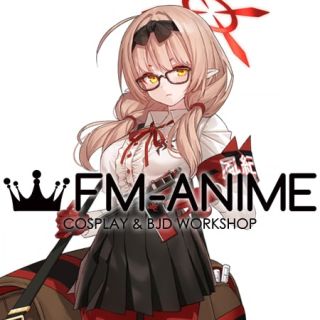 Blue Archive Hinomiya Chinatsu Cosplay Costume Halo Headdress