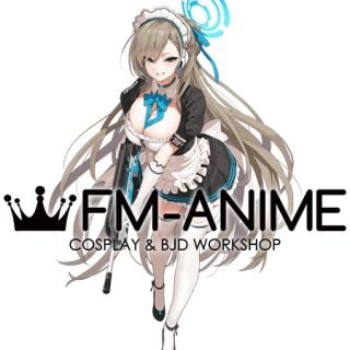 Blue Archive Ichinose Asuna Maid Dress Cosplay Costume Halo Headdress