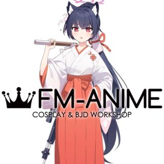 Blue Archive Kuromi Serika New Year ver. Cosplay Wig