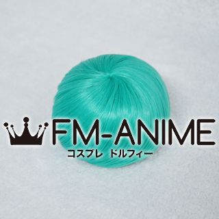 Lake Green Bun Wig Round Hair Loop Wig Drawstring Bun Hair Extensions Clip-on Hairpiece