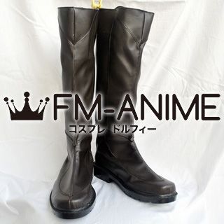 Dynasty Warriors 6 Guan Ping / Kan Pei Cosplay Shoes Boots
