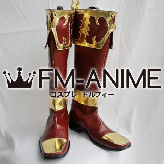 League of Legends Vladimir Original Skin Cosplay Shoes Boots (Gold)