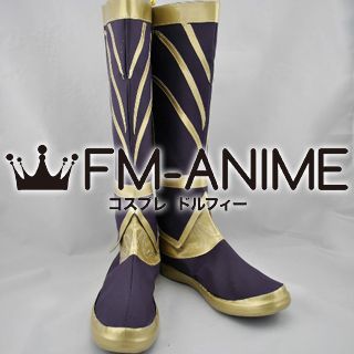 Dynasty Warriors 6 Xiahou Dun / Kakou Ton Cosplay Shoes Boots