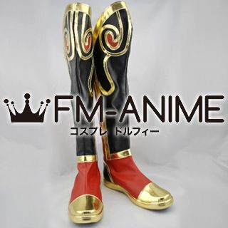 Dynasty Warriors 6 Sun Ce / Son Saku Cosplay Shoes Boots