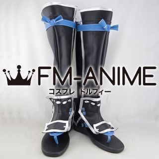 Samurai Warriors 4 Mitsuhide Akechi Cosplay Shoes Boots
