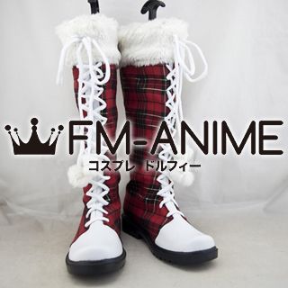 Love Live! Christmas Version Cosplay Shoes Boots