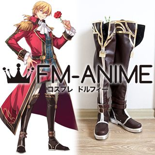 The Legend of Heroes: Trails of Cold Steel Olivert Reise Arnor Cosplay Shoes Boots