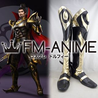 Samurai Warriors 4 Nobunaga Oda Cosplay Shoes Boots