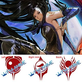 Castlevania Shanoa Cosplay Tattoo Stickers