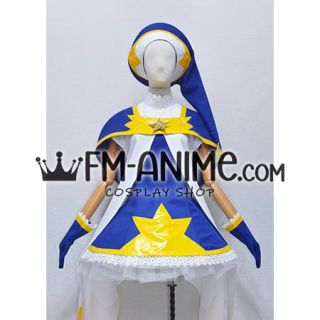 CCSakura Sakura Blue Yellow Dress Cosplay Costume Hat