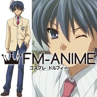 FM-Anime – Clannad Tomoya Okazaki Male School Uniform Cosplay Costume
