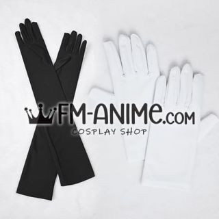High Elasticity Spandex Gloves Cosplay Costume Accessories