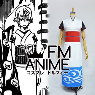 Gin-tm Gintoki Ginko Female Kimono Cosplay Costume