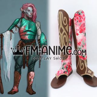 Critical Role Caduceus Clay Cosplay Shoes Boots
