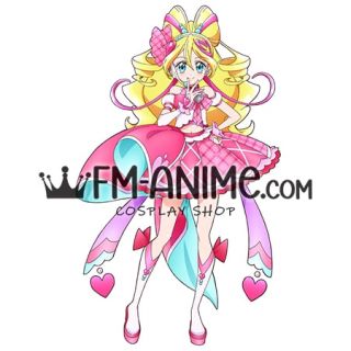 Kimi to Idol Pretty Cure Cure Idol Cosplay Costume