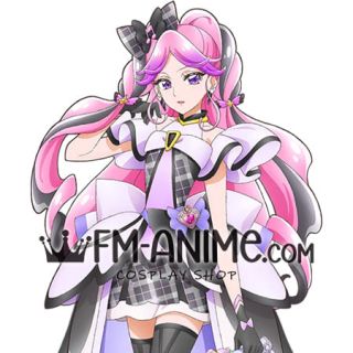 Kimi to Idol Pretty Cure Meroron Cure Kiss Cosplay Wig